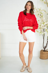 LOVE NOTES COTTON SWEATER