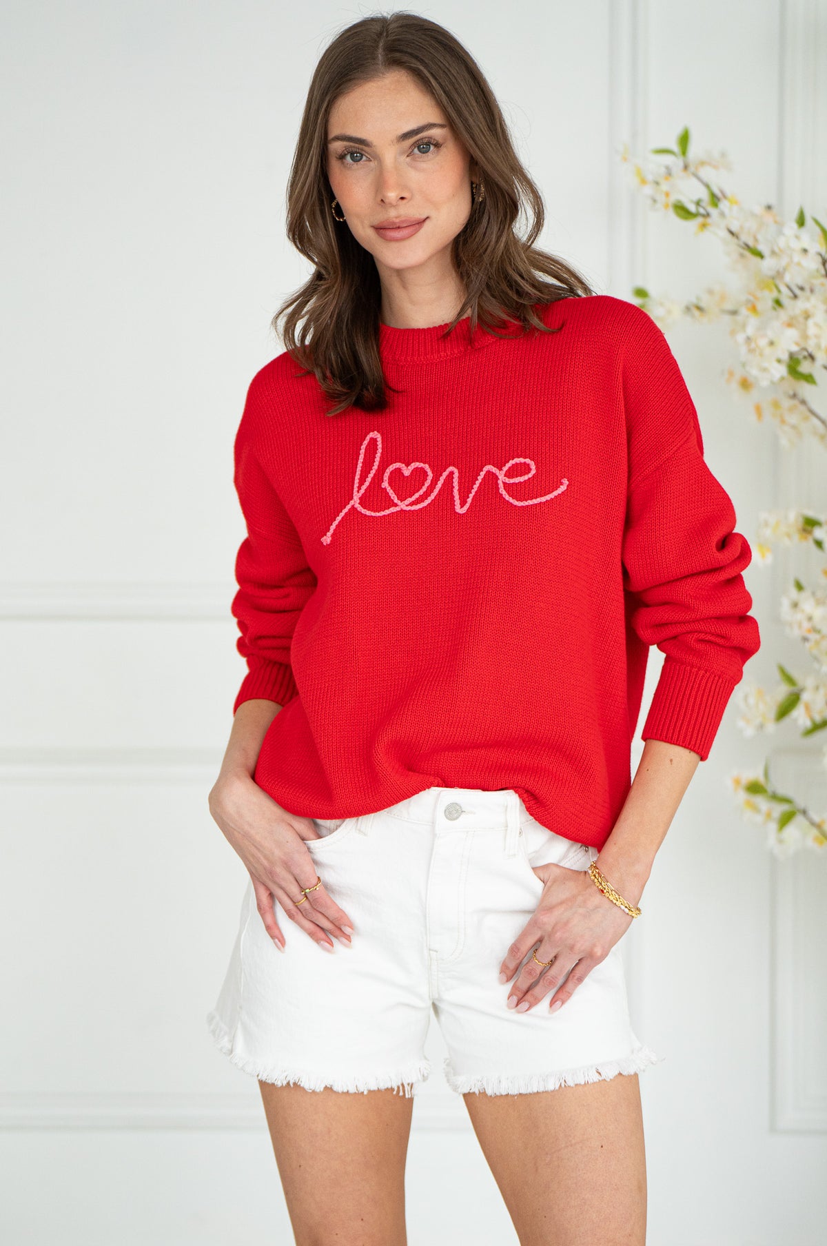 LOVE NOTES COTTON SWEATER