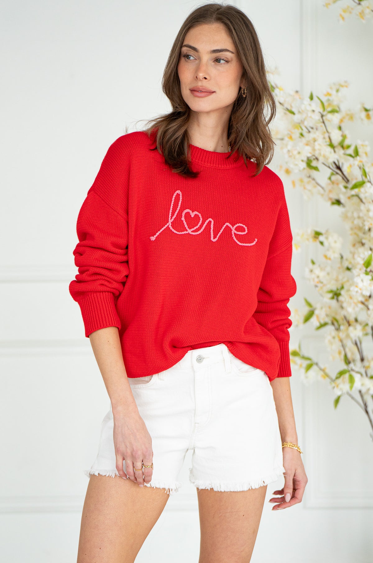 LOVE NOTES COTTON SWEATER