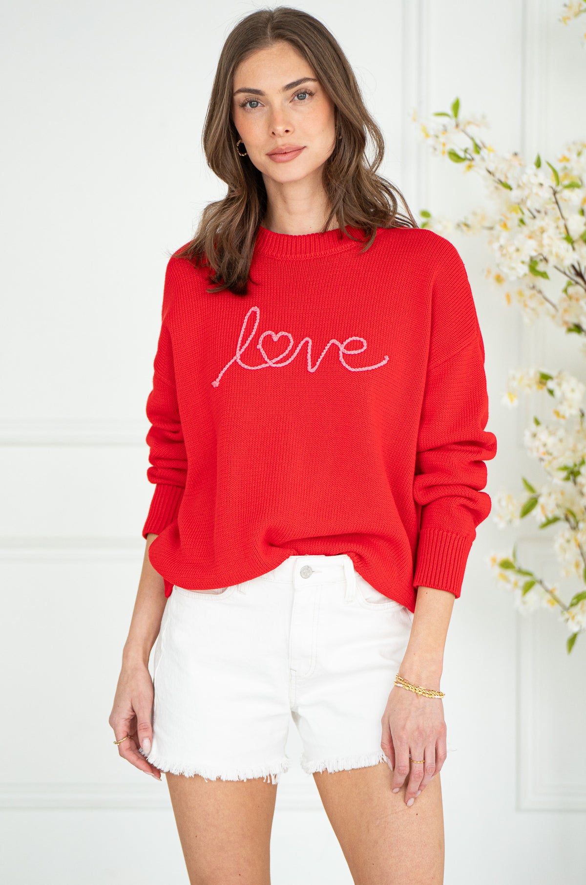 LOVE NOTES COTTON SWEATER