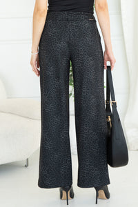 AMURE PRINTED PONTE DRESS PANTS