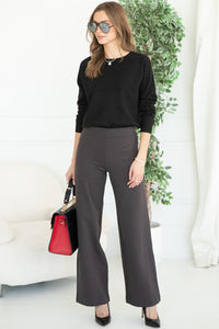 RUNWAY PONTE TROUSER-DG