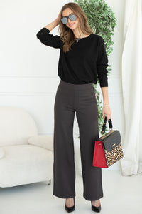 RUNWAY PONTE TROUSER-DG