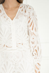 STILLER LACE TOP