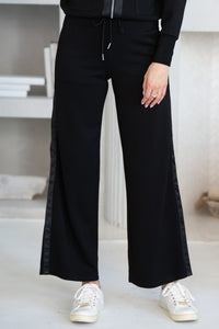 TAYLOR LUX SATIN STRIPE PANTS