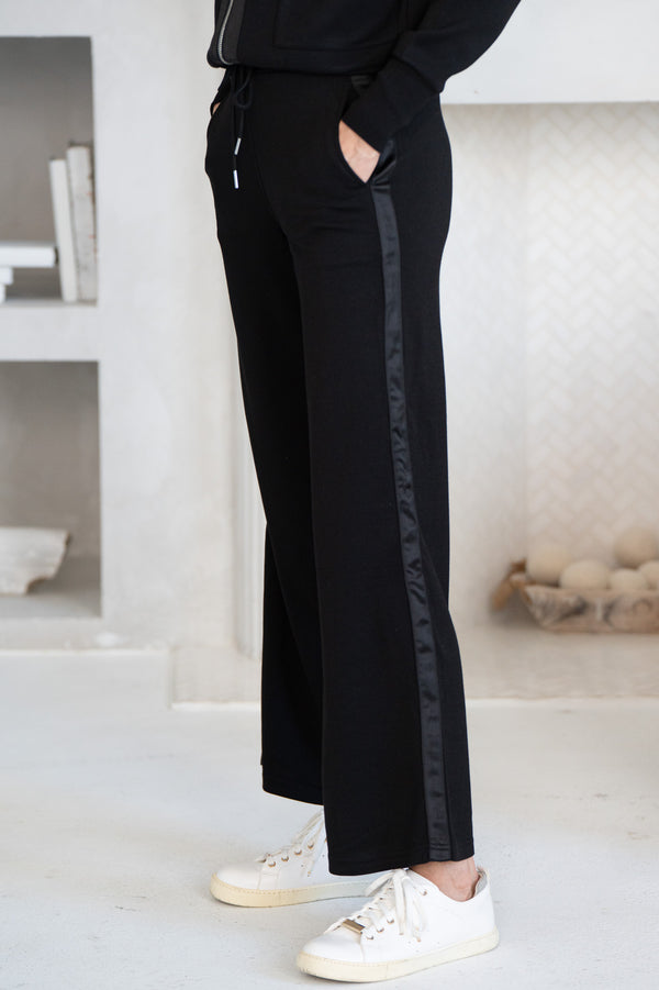 TAYLOR LUX SATIN STRIPE PANTS