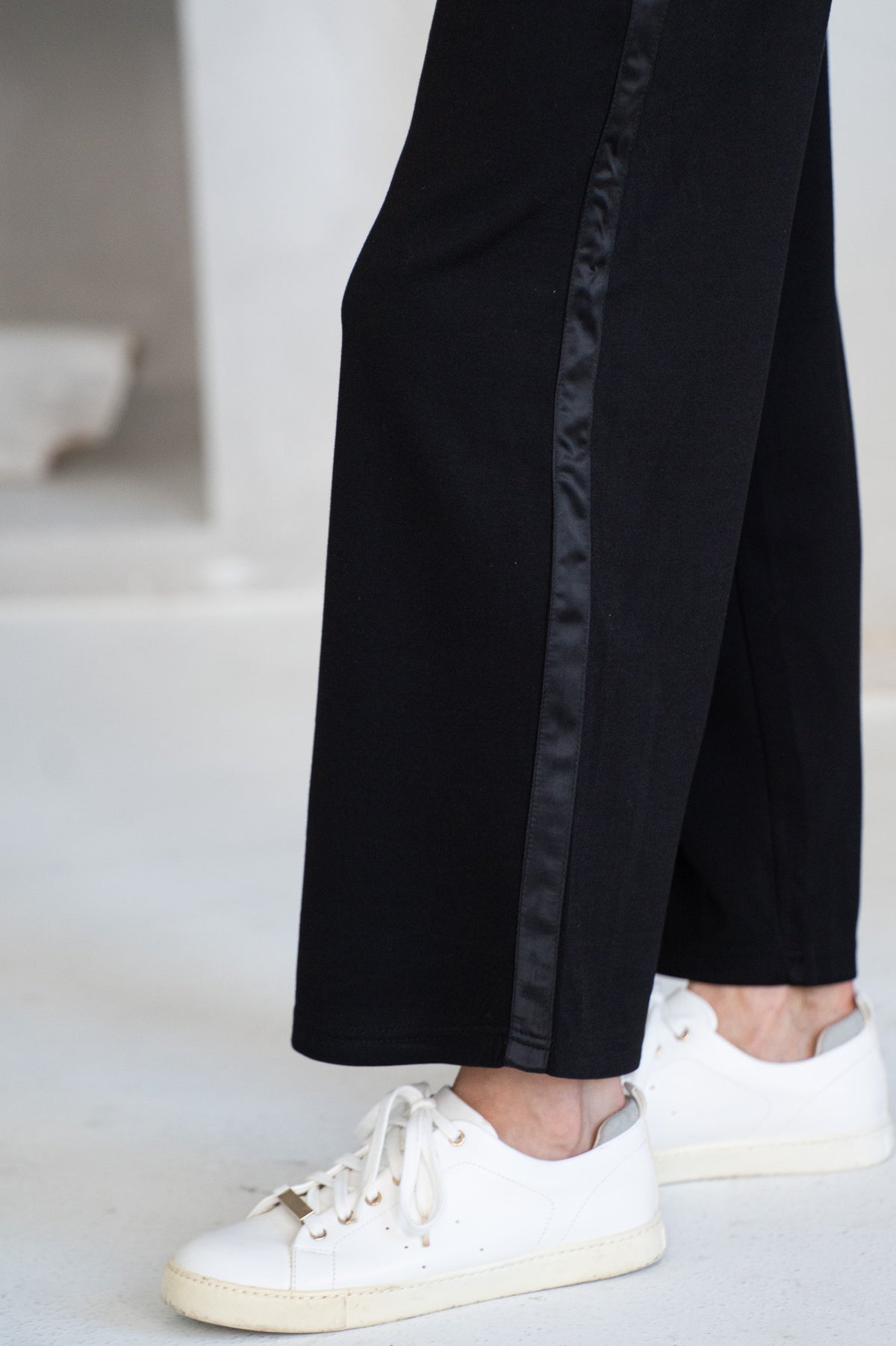 TAYLOR LUX SATIN STRIPE PANTS