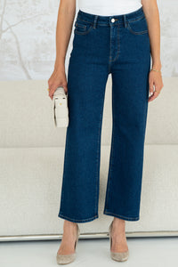 ICN WIDE LEG JEANS-DB