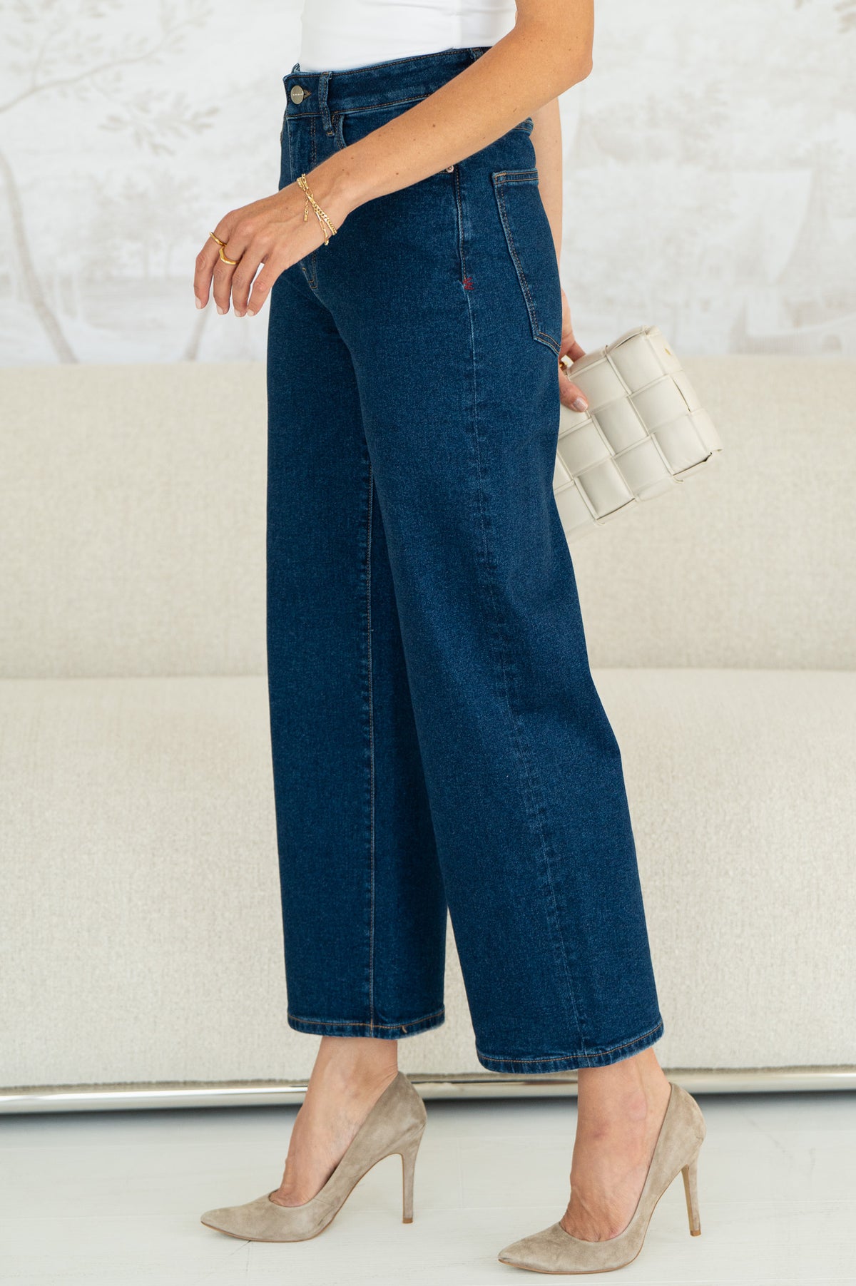 ICN WIDE LEG JEANS-DB