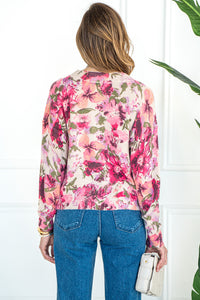 LYRA FLORAL CARDIGAN