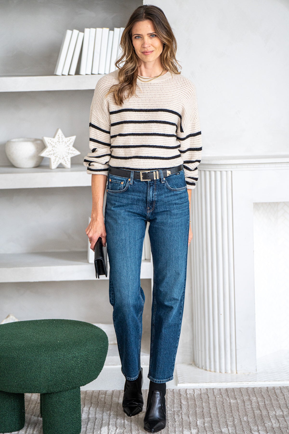 WARMER DAYS STRIPE SWEATER