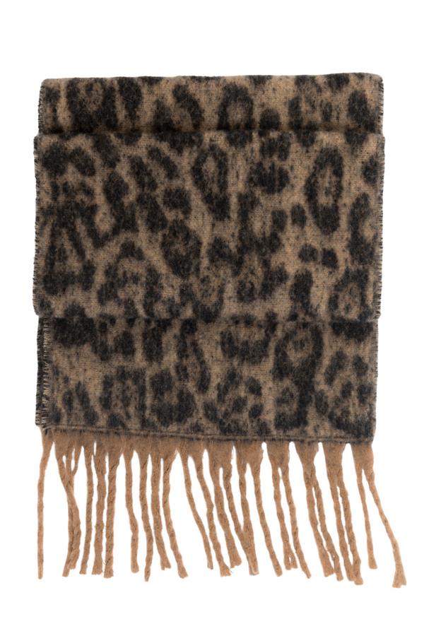 LEO LEOPARD SCARF