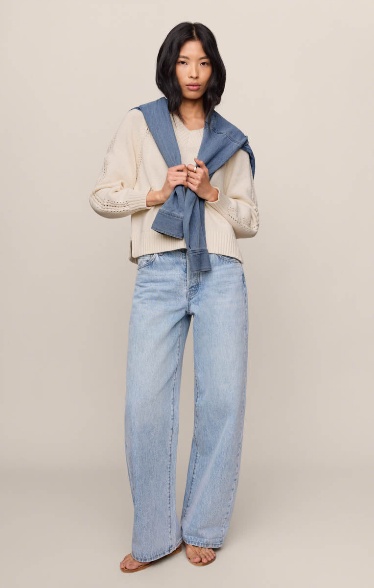 STRATTON V NECK SWEATER