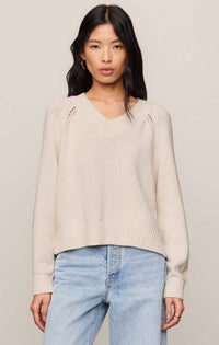 STRATTON V NECK SWEATER