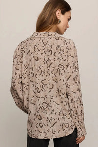 GOLDEN HAVEN SNAKE BUTTON UP