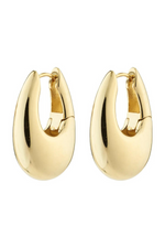 AUTUMN GOLD PLATED HOOP EARRINGS