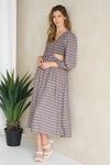 LINA CUT OUT DRESS-BK