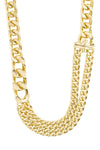 FRIENDS GOLD PLATED NECKLACE