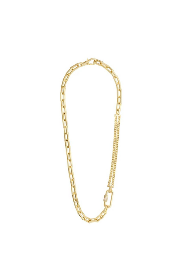 BE CABLE CHAIN GOLD PLATED NECKLACE