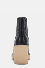 CASTER H2O LEATHER BOOTIES-BK