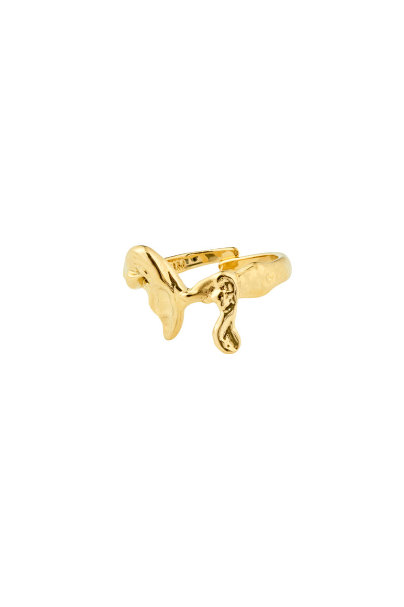 CITY GOLD PLATED RING