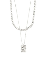 BATHILDA SILVER PLATED NECKLACE