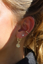 NOMAD GOLD PLATED EARRINGS