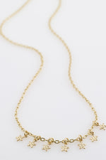 REGINA GOLD PLATED NECKLACE