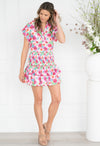 ADDY PRINTED FLORAL DRESS