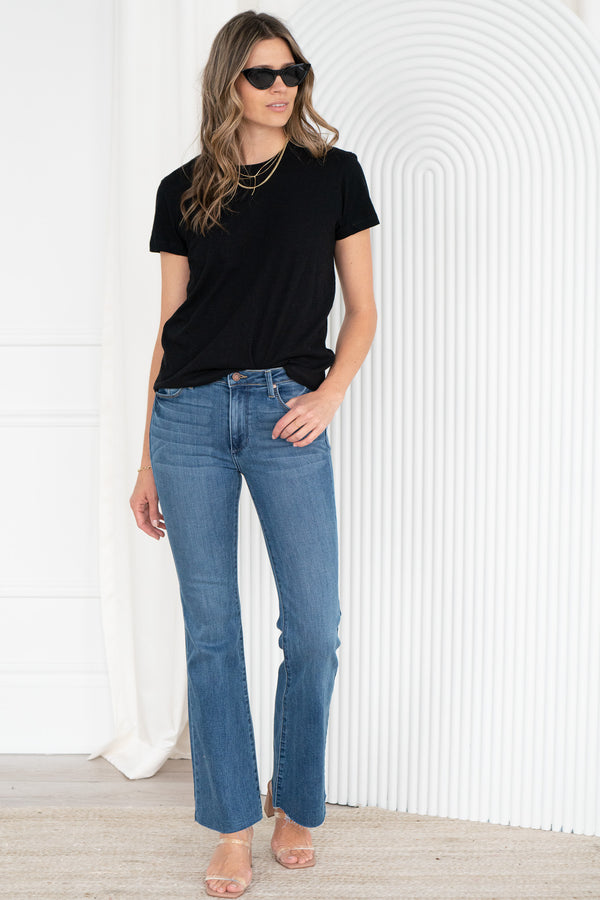 MADDY FLARE JEANS-MB