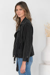 GAIA SWEATSHIRT MOTO JACKET