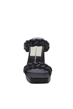 ASHBY BRAIDED SANDALS-BK