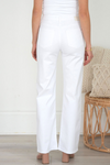 VICTORIA WIDE LEG JEANS-WH